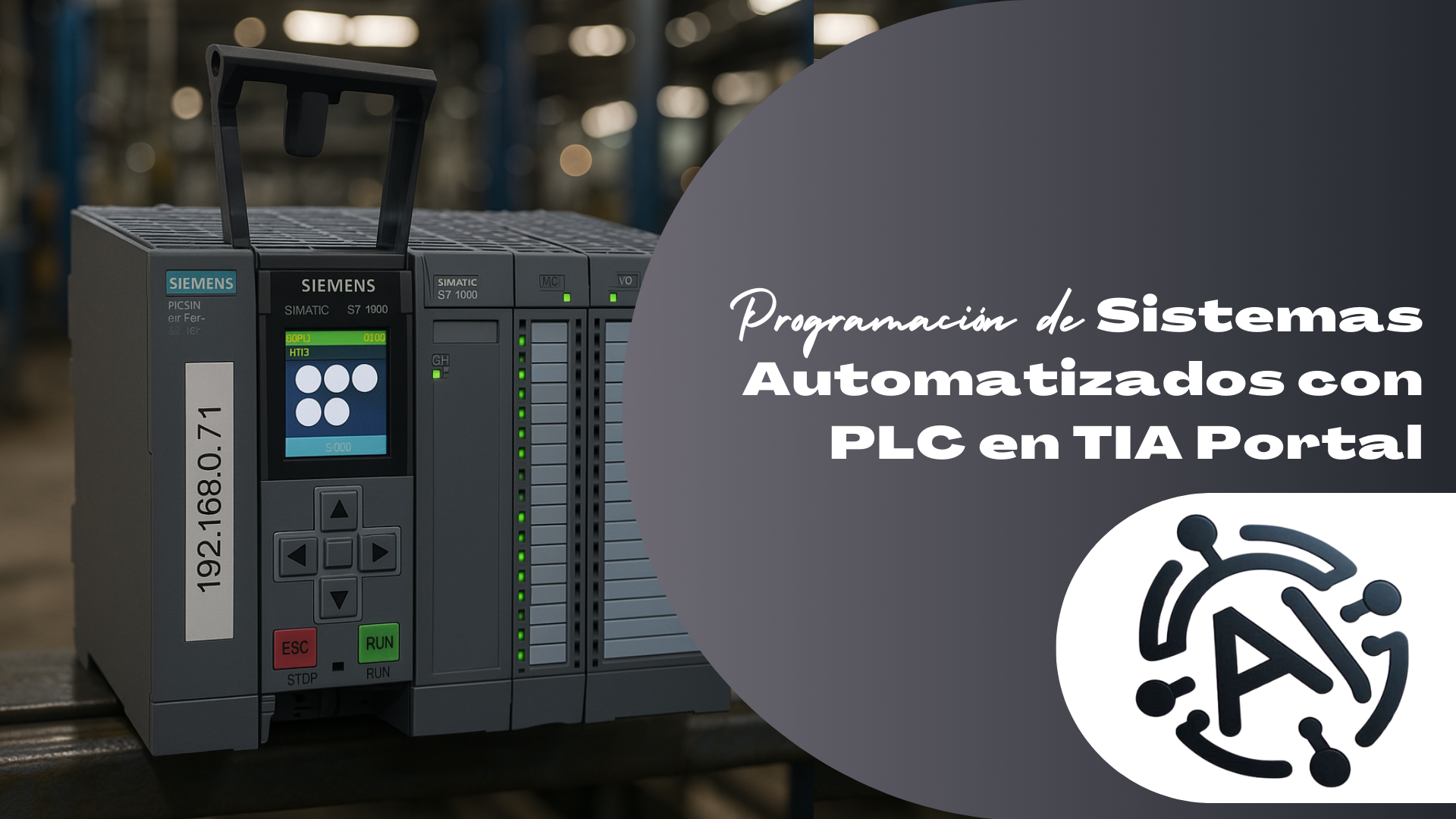 Capacitación en programación de PLC